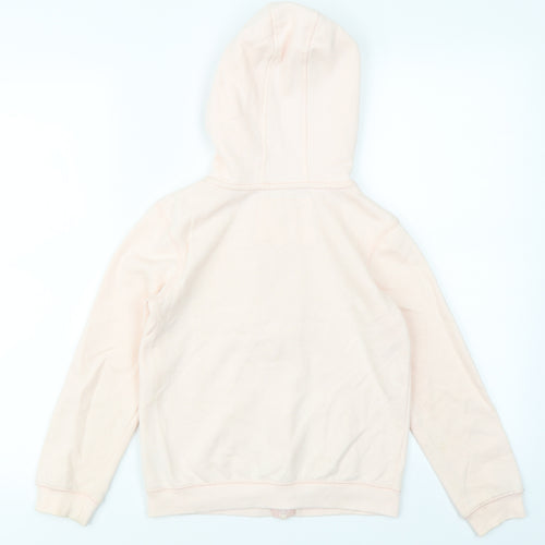 YD Girls Pink   Full Zip Hoodie Size 9-10 Years