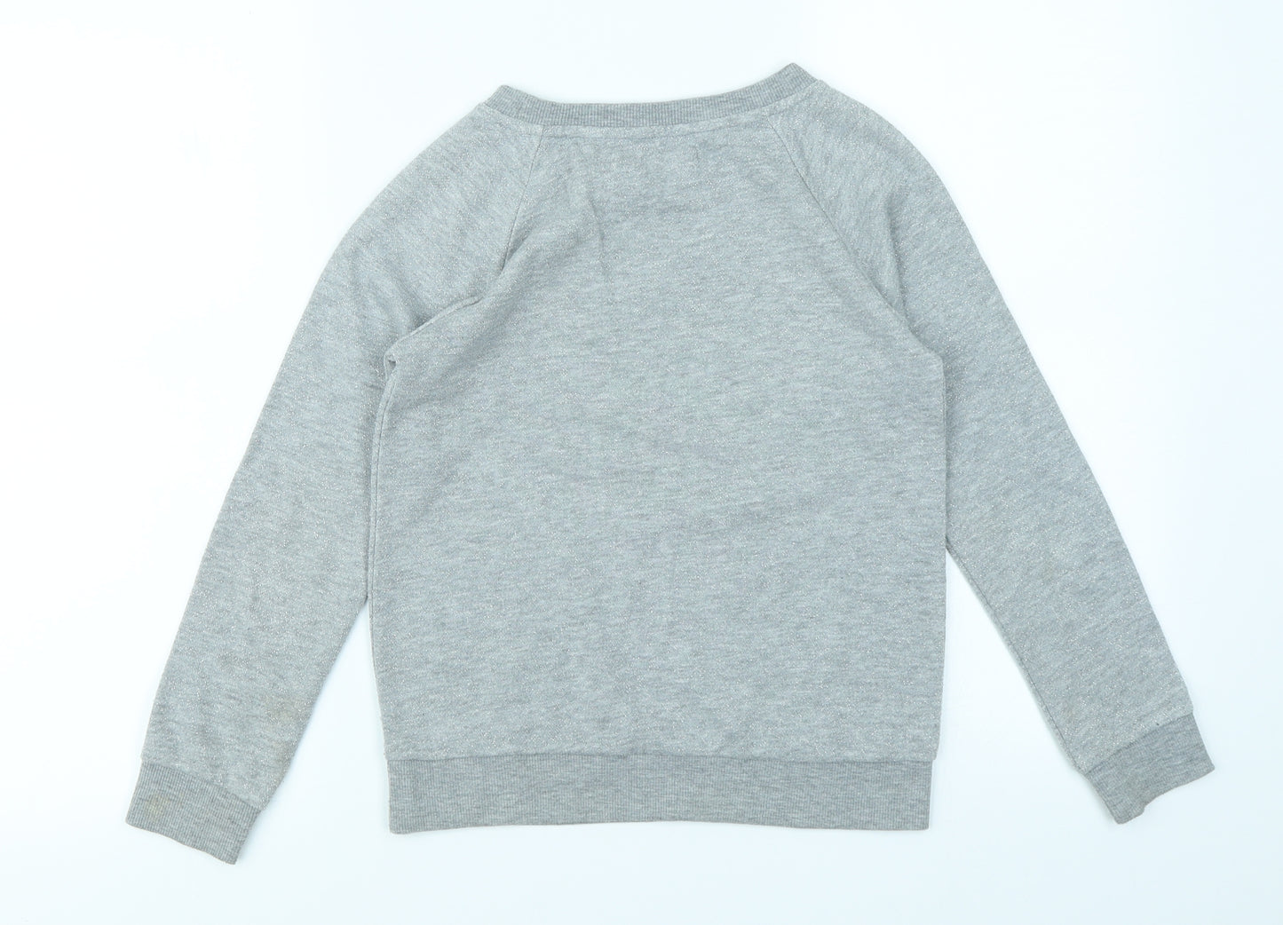 TU Girls Grey   Pullover Sweatshirt Size 9 Years