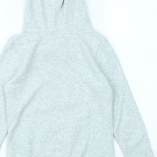H&M Girls Grey   Pullover Hoodie Size 9-10 Years