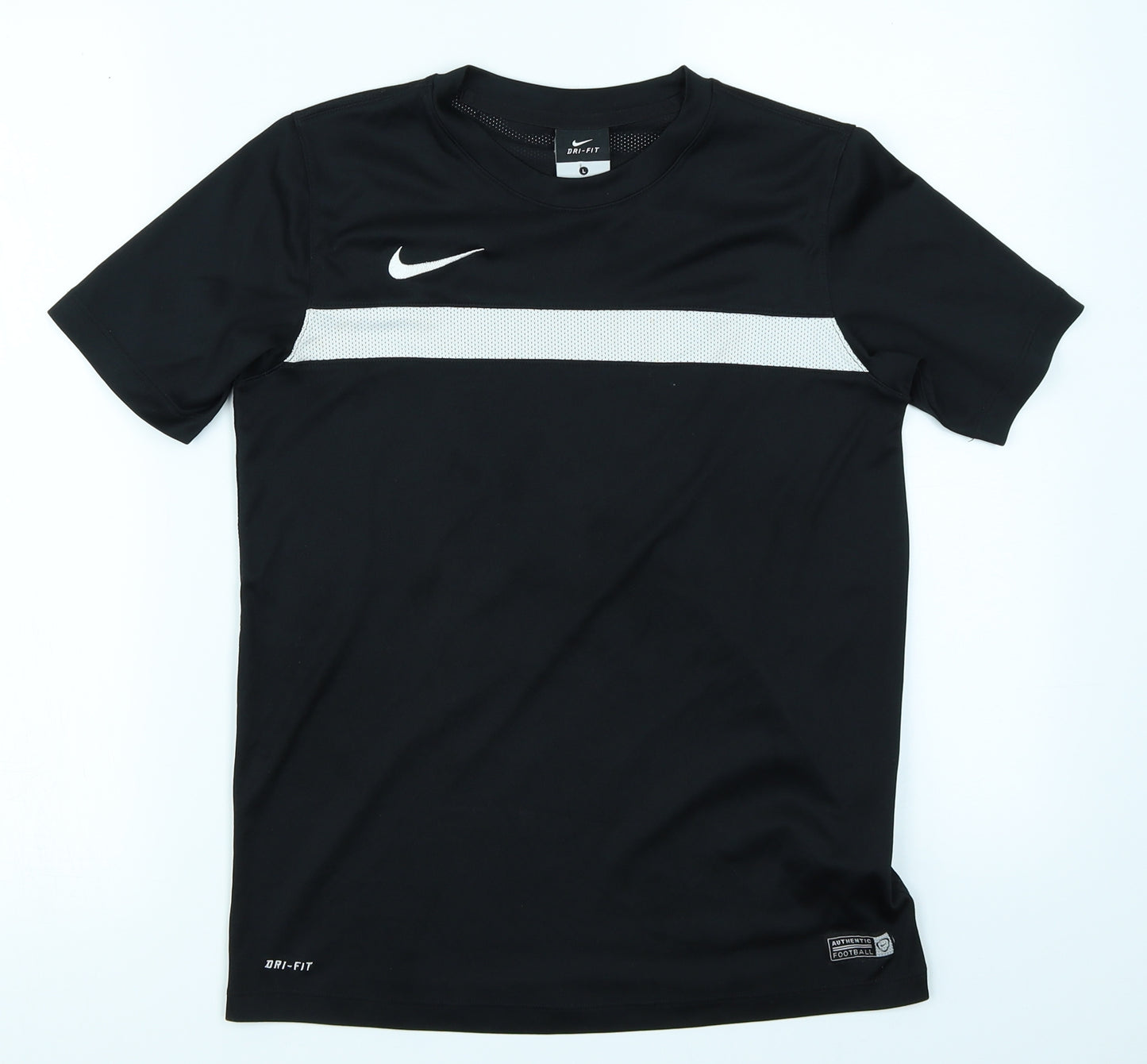 Nike Boys Black   Basic T-Shirt Size 12-13 Years  - Dri-fit