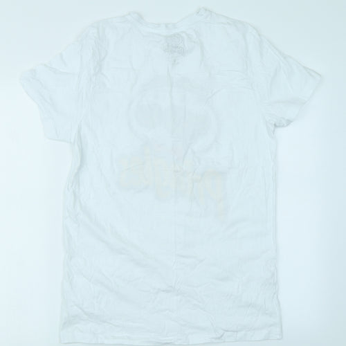 Primark Mens White    T-Shirt Size M  - Pringles