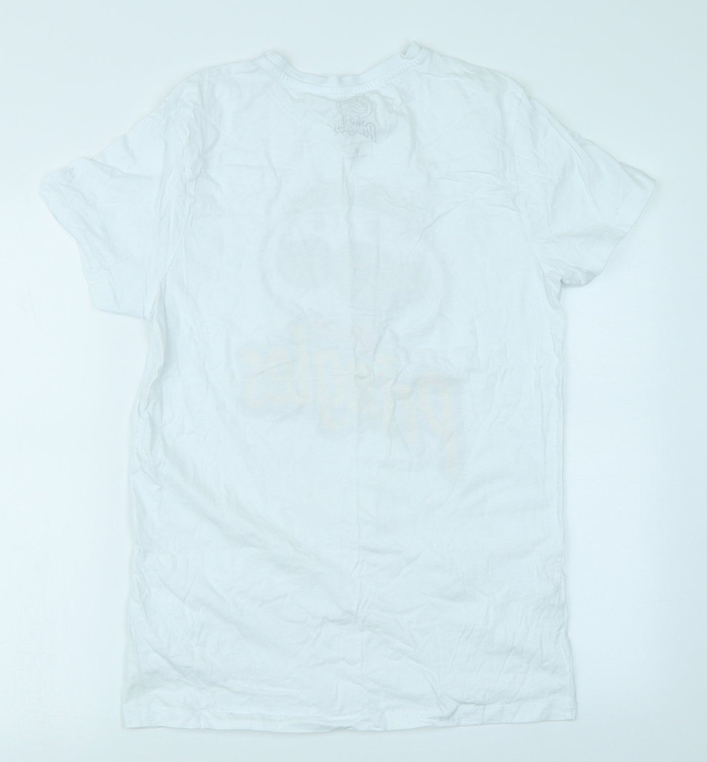 Primark Mens White    T-Shirt Size M  - Pringles