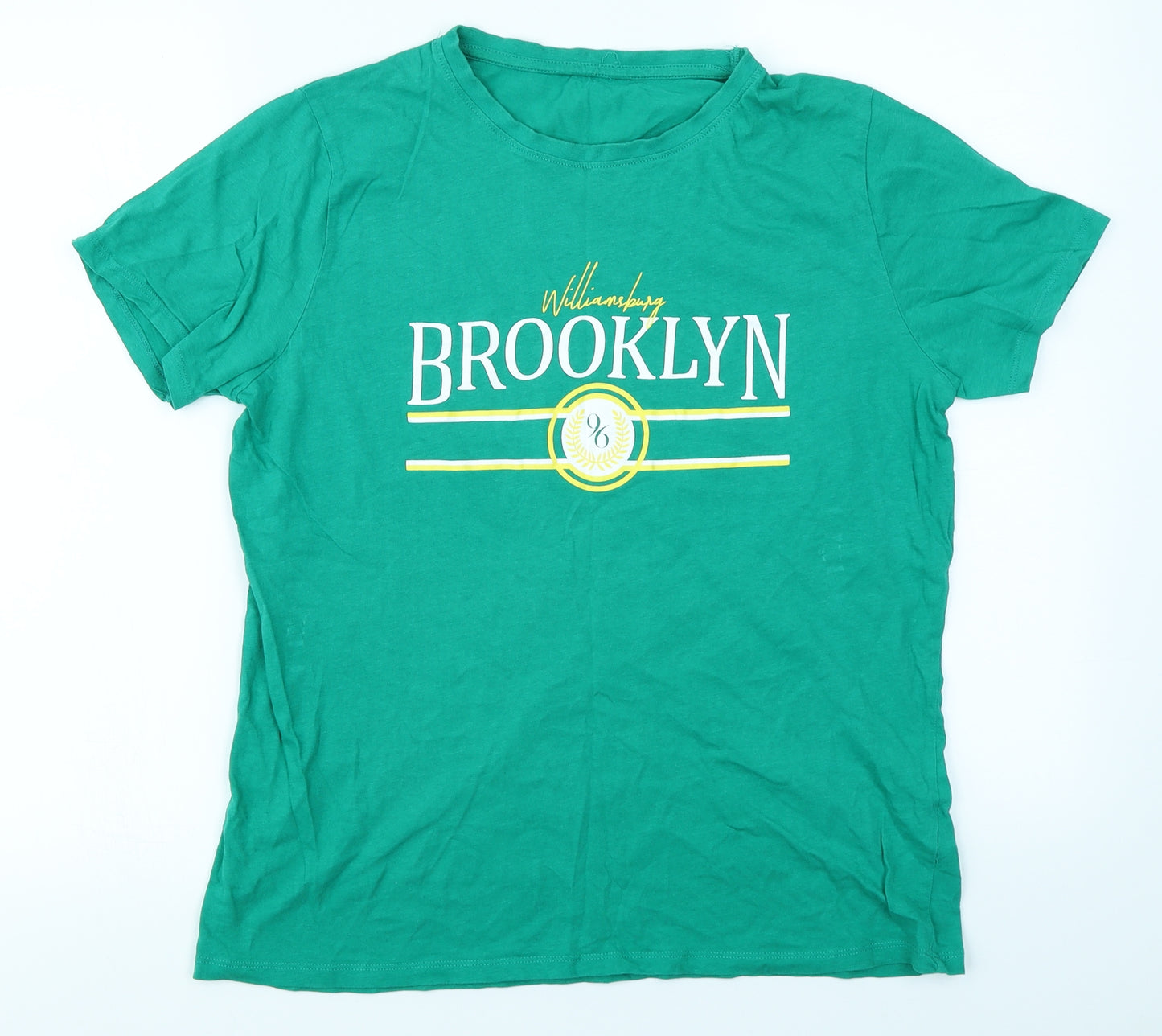 New Look Womens Green   Basic T-Shirt Size 14