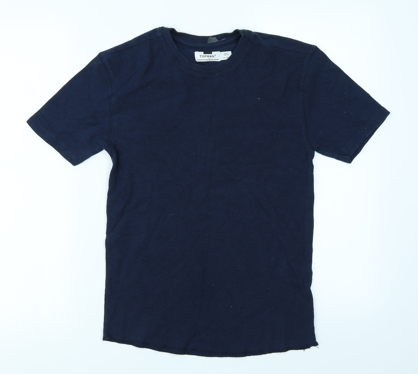Topman Mens Blue    T-Shirt Size XS