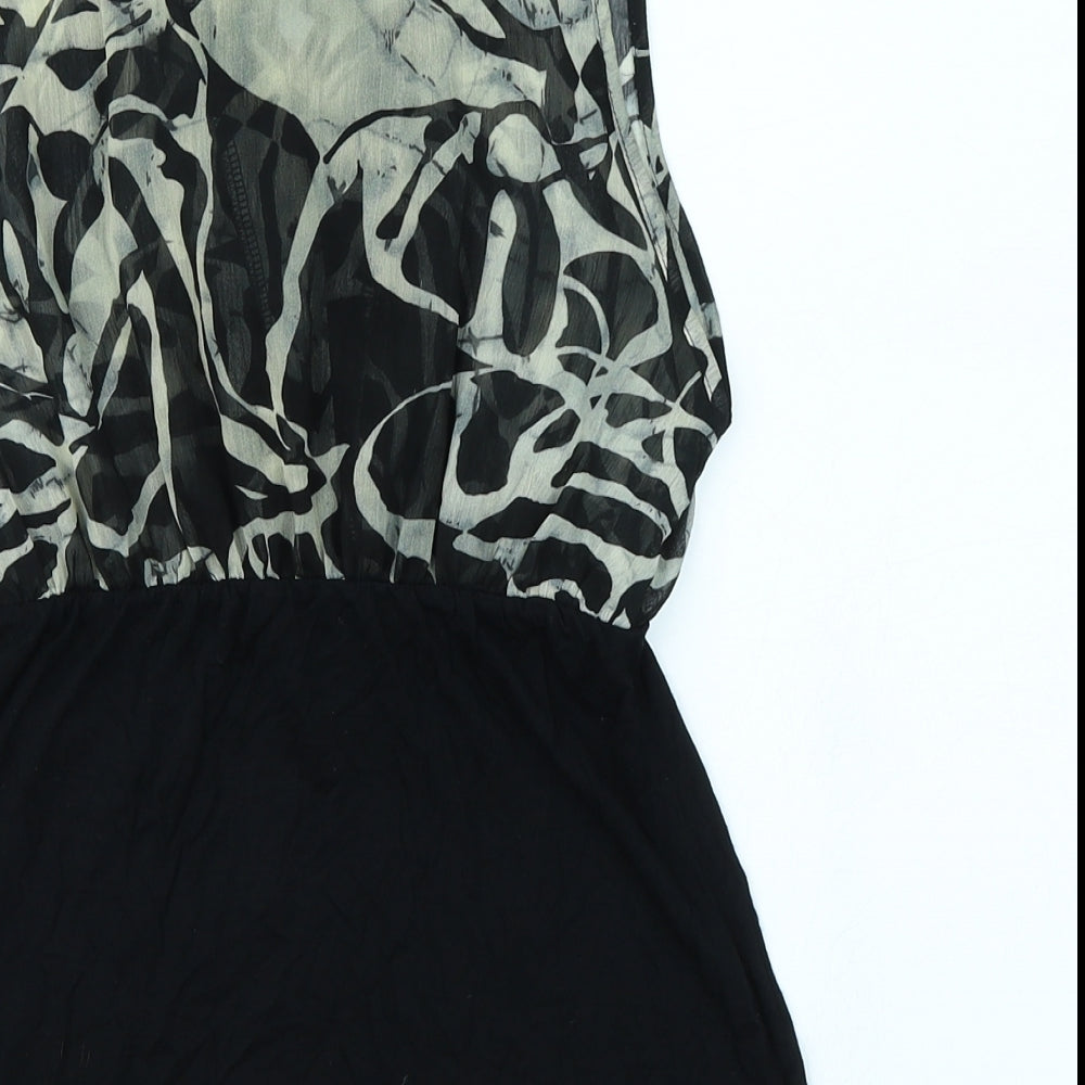 Amisu Womens Black   Basic Blouse Size L