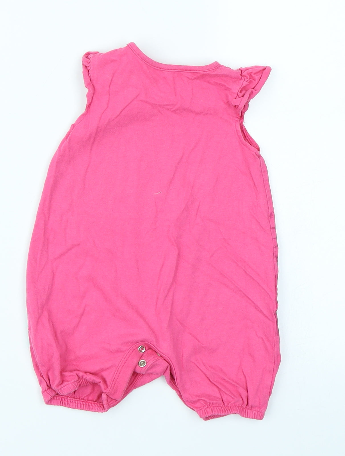 Nutmeg Girls Orange   Romper One-Piece Size 3-6 Months