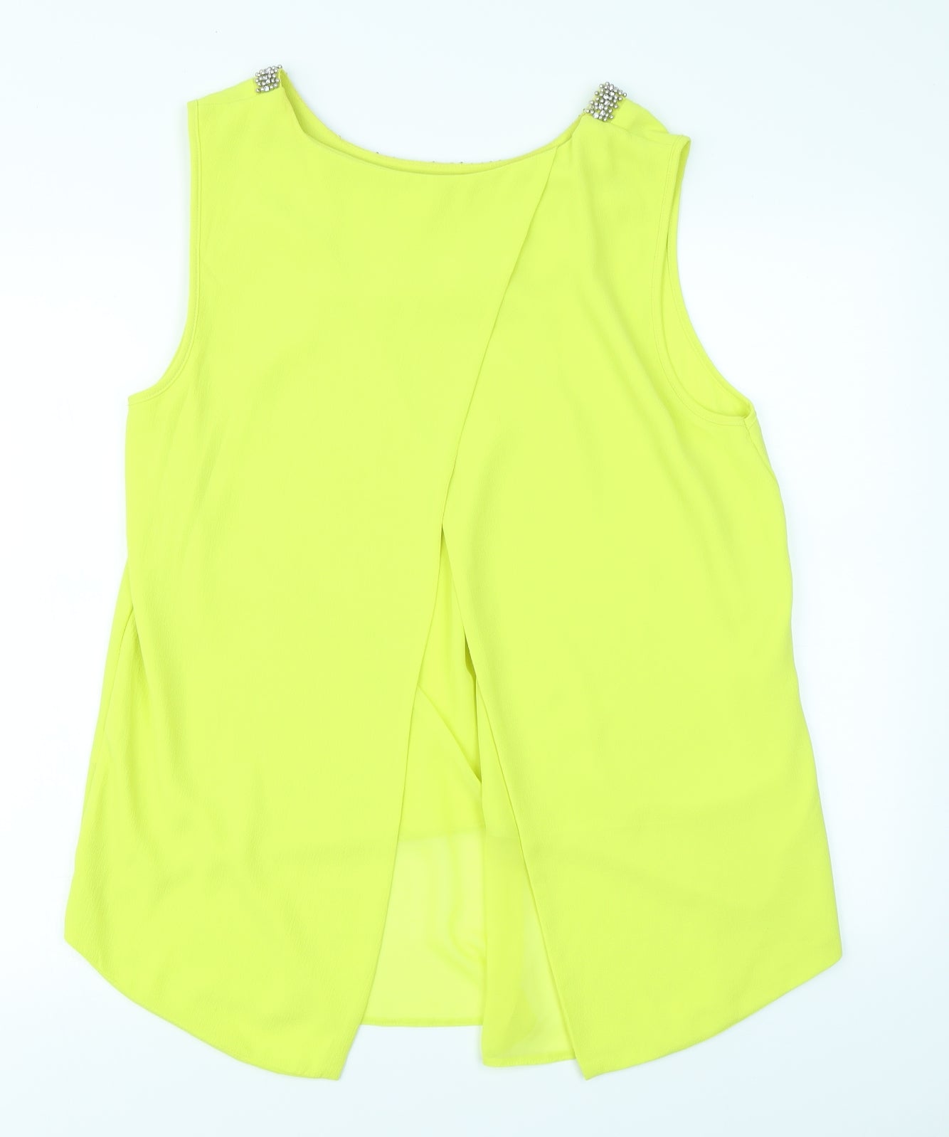 Dorothy Perkins Womens Yellow   Basic Blouse Size 20