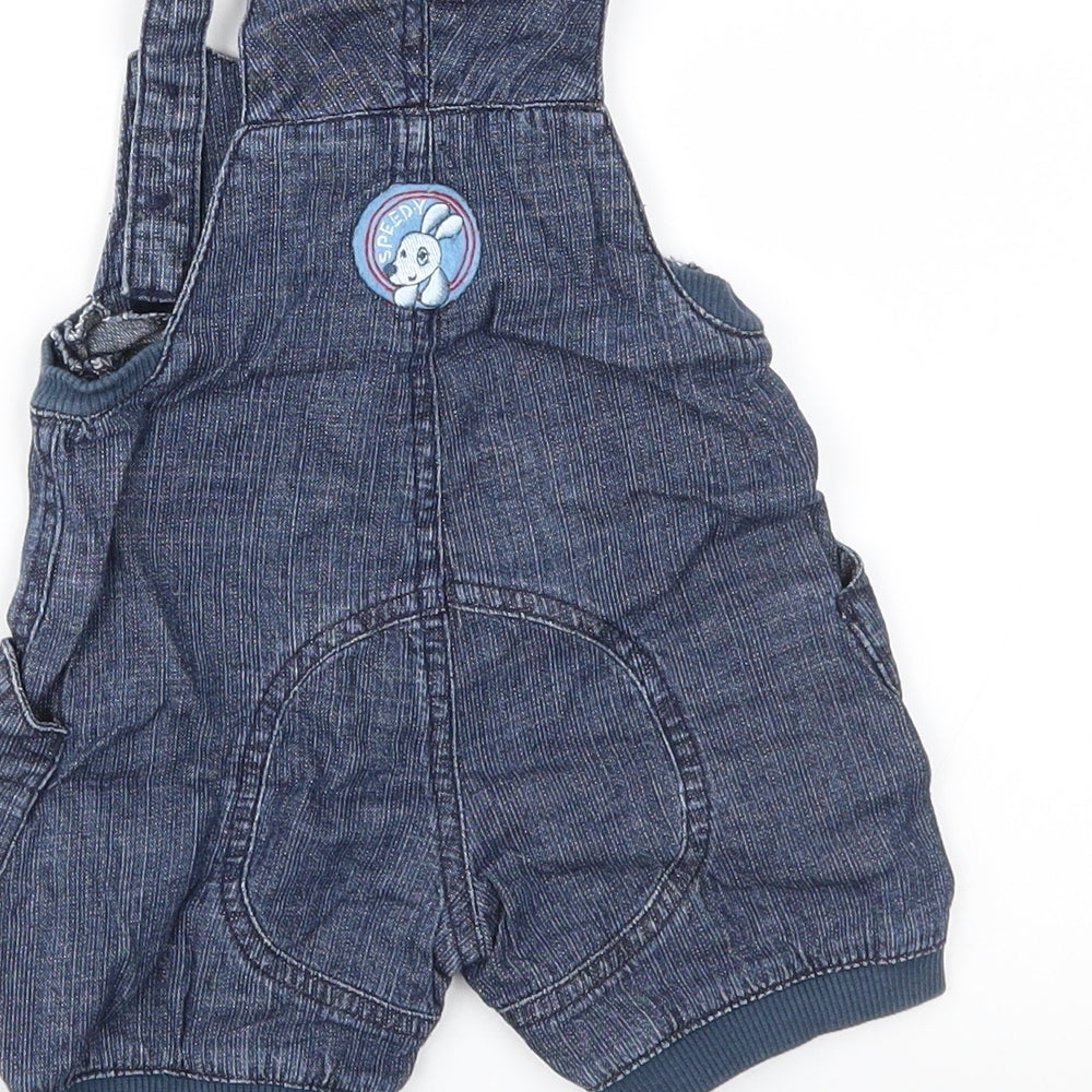 TU Baby Blue  Denim Romper One-Piece Size 3-6 Months