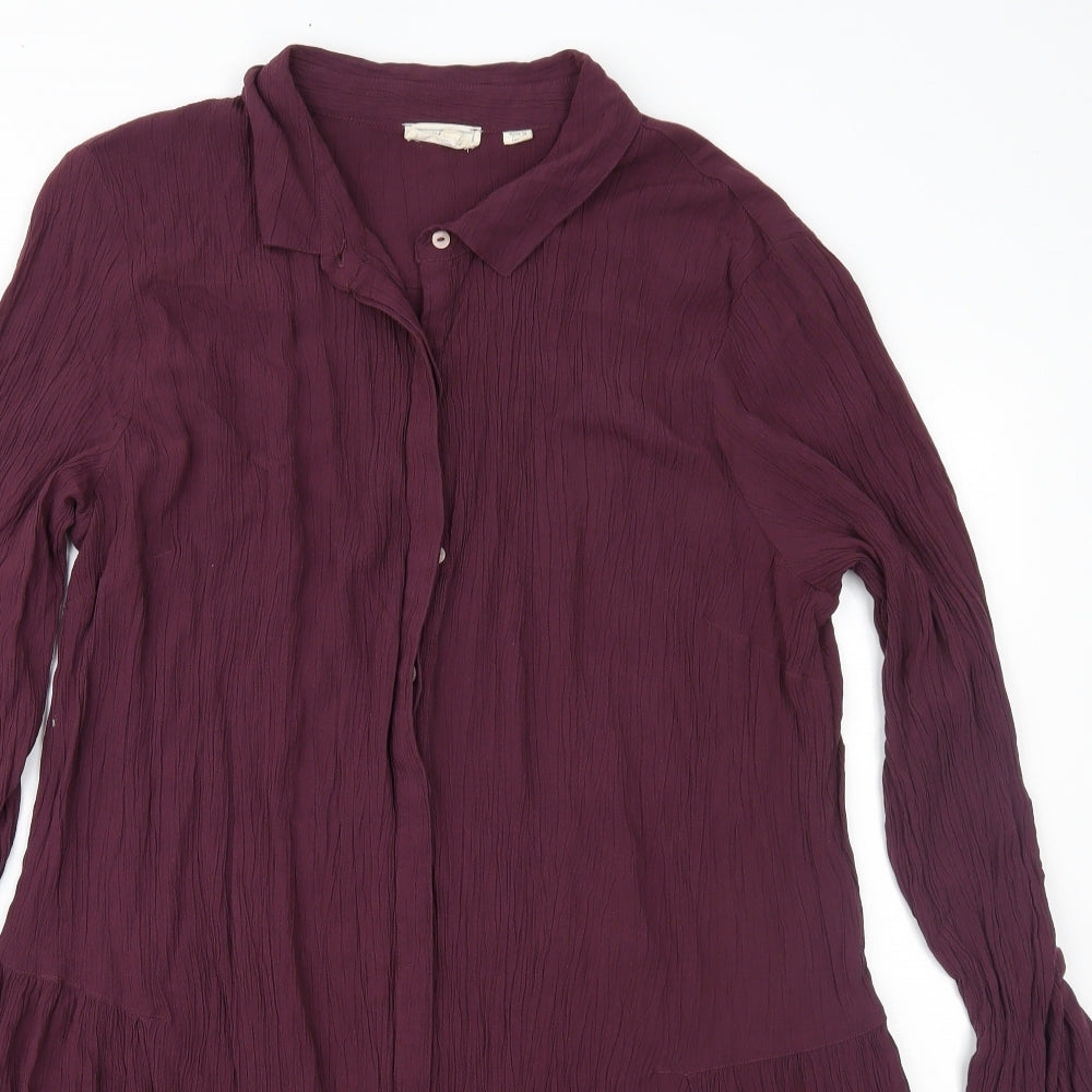 Fat Face Womens Purple   Fit & Flare  Size 18