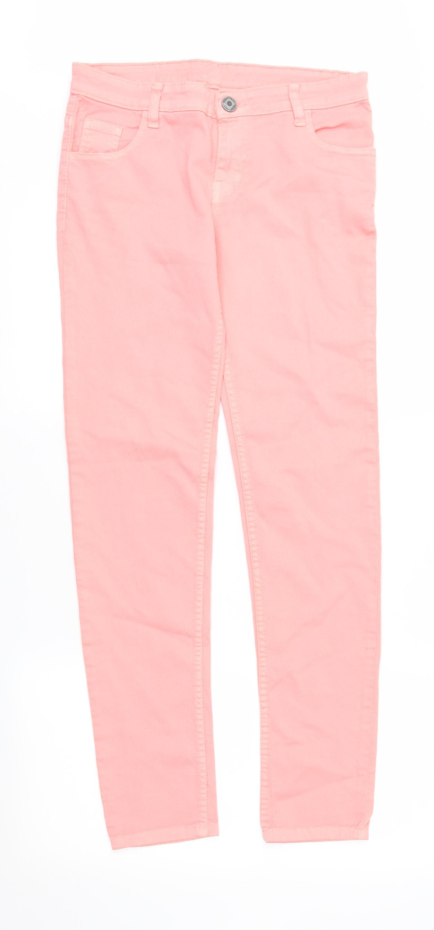 Abercrombie & Fitch Womens Pink  Denim Skinny Jeans Size 32 in L30 in