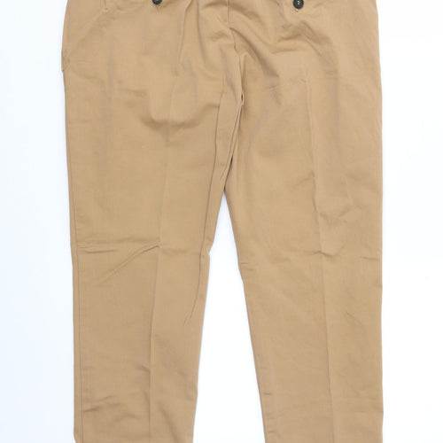 Preworn Womens Brown   Chino Trousers Size 2XL L27 in