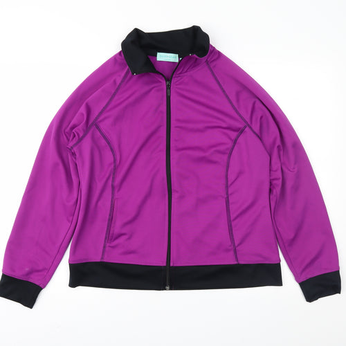 SILVERWEAR Womens Purple   Jacket  Size L