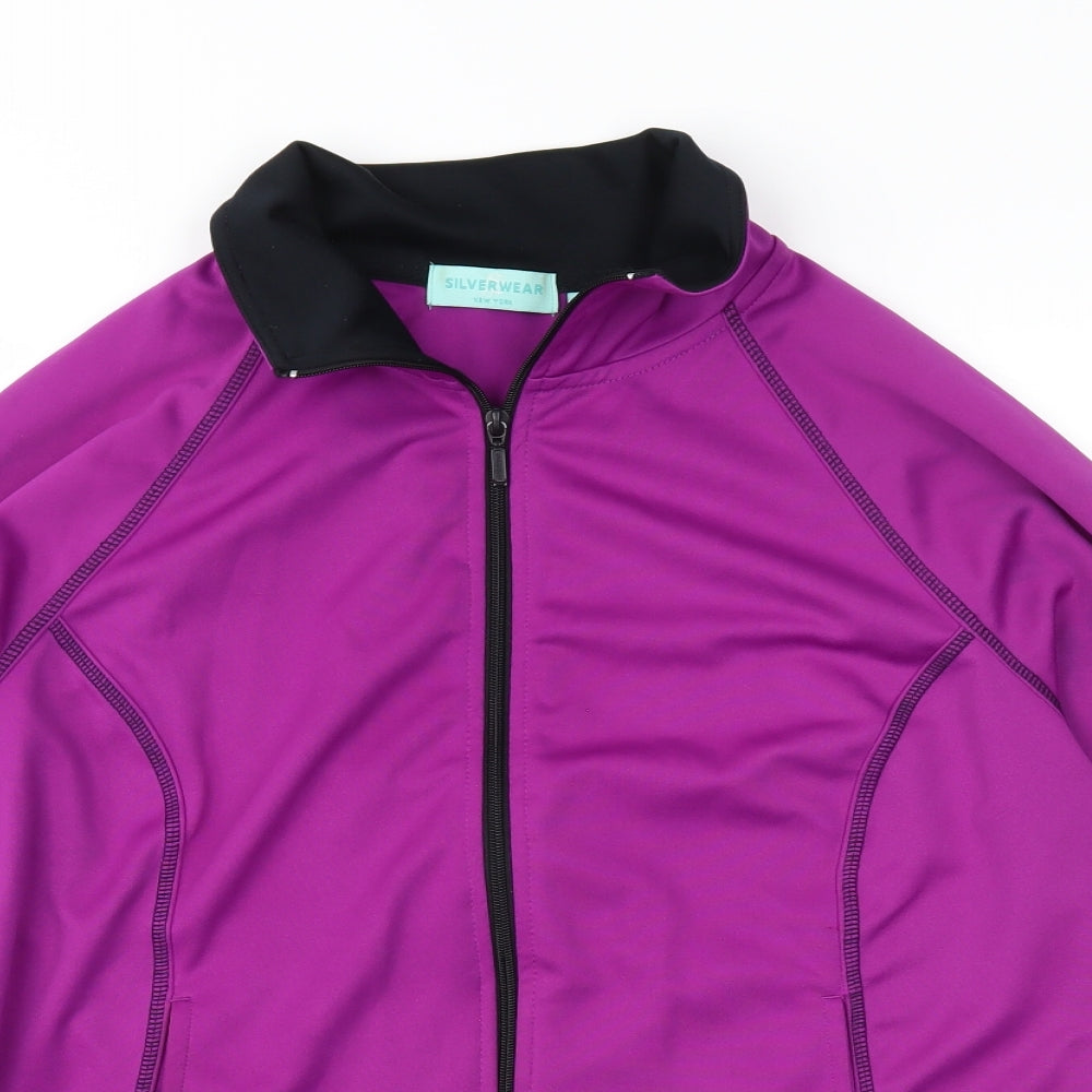 SILVERWEAR Womens Purple   Jacket  Size L