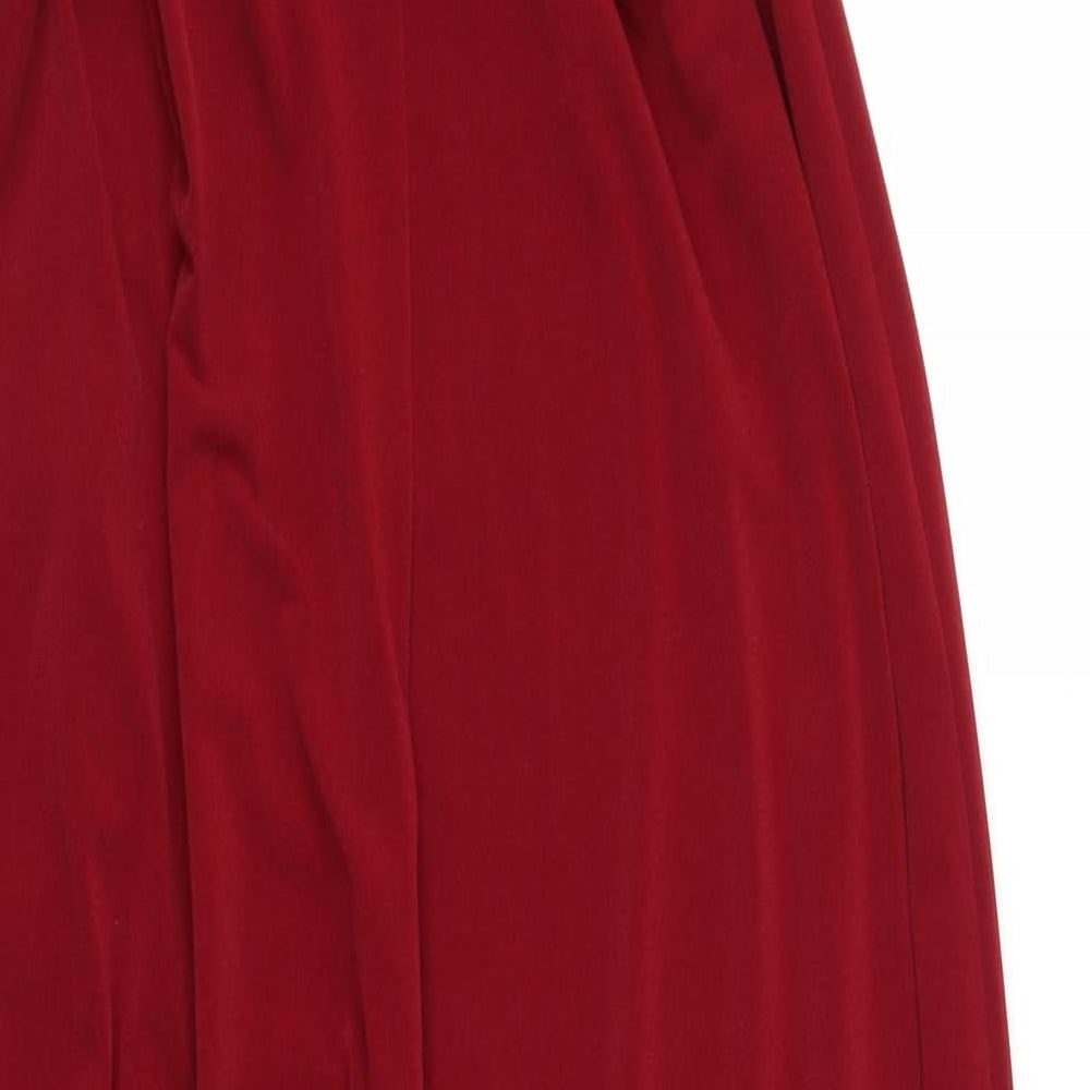 Wallis Womens Red   Jumpsuit One-Piece Size 16 L29 in