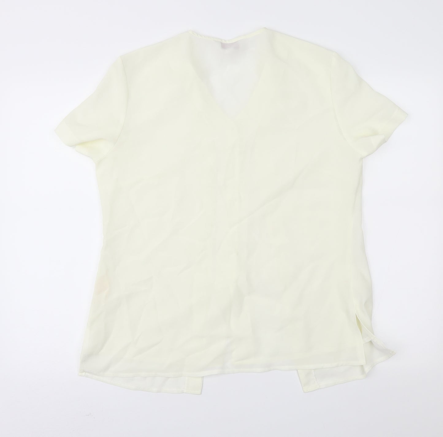 Bonmarché Womens Ivory   Basic Blouse Size 12