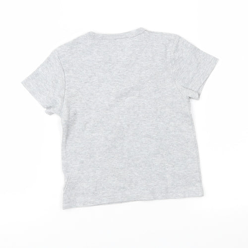 Honour & Pride Baby Grey  Jersey Basic T-Shirt Size 18-24 Months  - Rowing