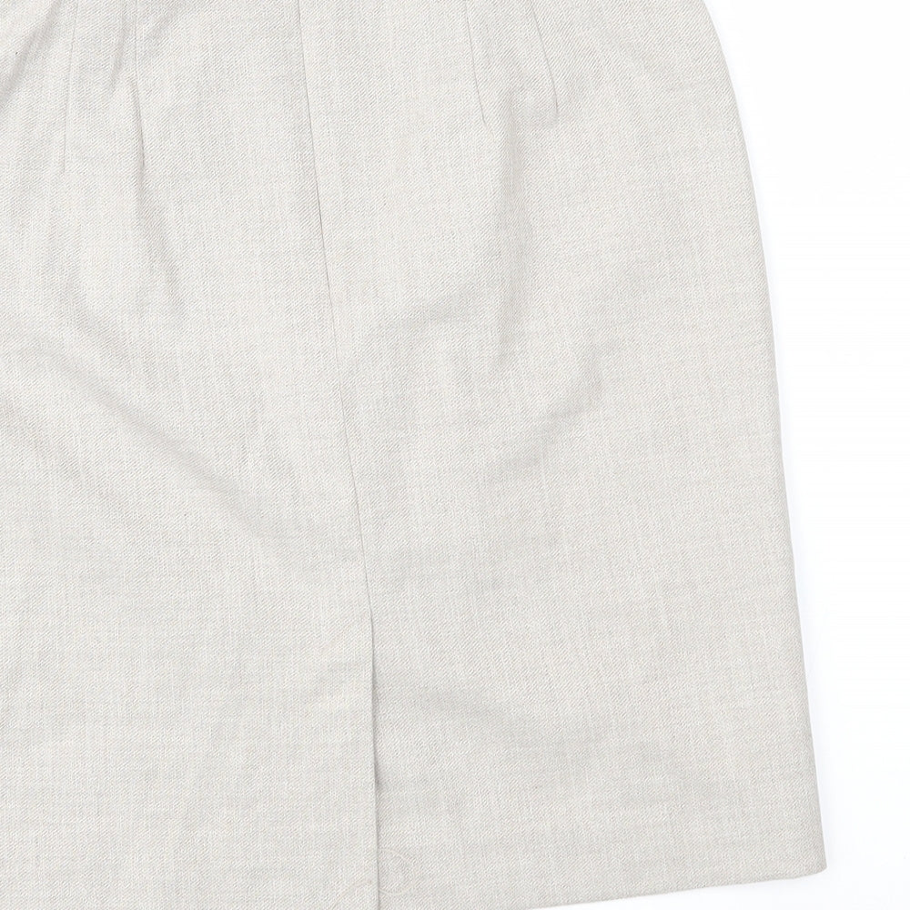 H&M Womens Beige   Straight & Pencil Skirt Size 12