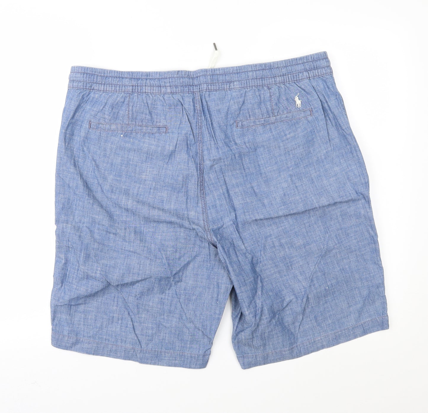 Polo Ralph Lauren Mens Blue   Chino Shorts Size XL