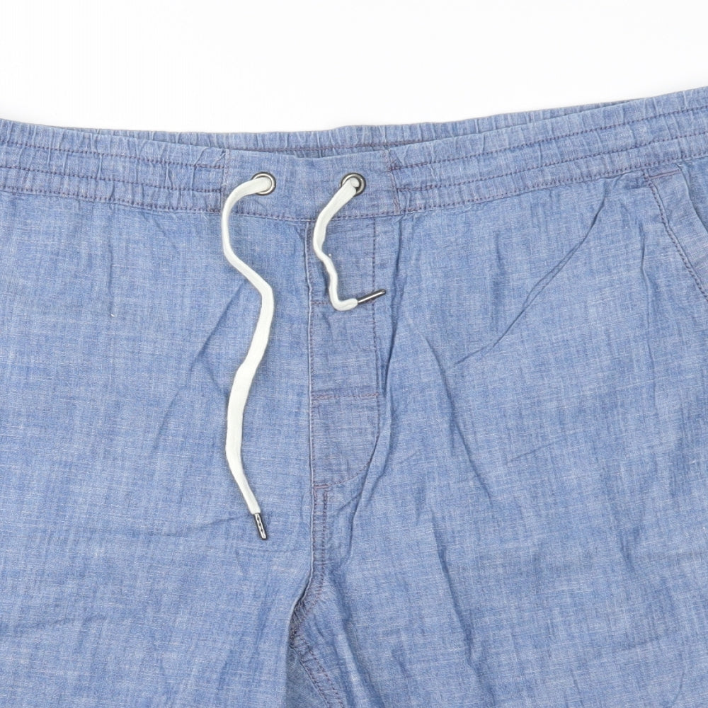Polo Ralph Lauren Mens Blue   Chino Shorts Size XL