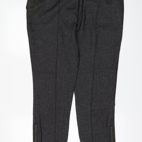Sisley Womens Grey   Trousers  Size 14 L26 in