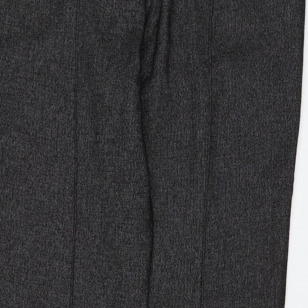 Sisley Womens Grey   Trousers  Size 14 L26 in