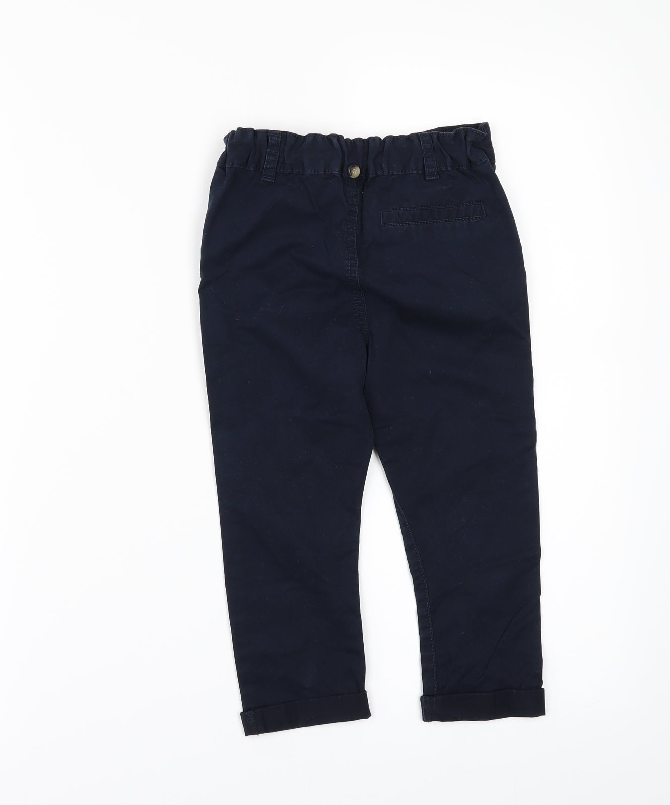 Matalan Boys Blue   Cargo Trousers Size 18-24 Months