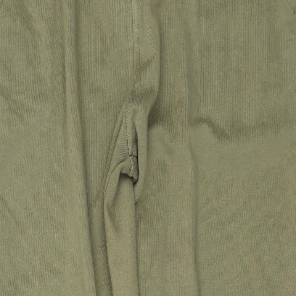 Missguided Womens Green   Jogger Trousers Size 10 L28 in
