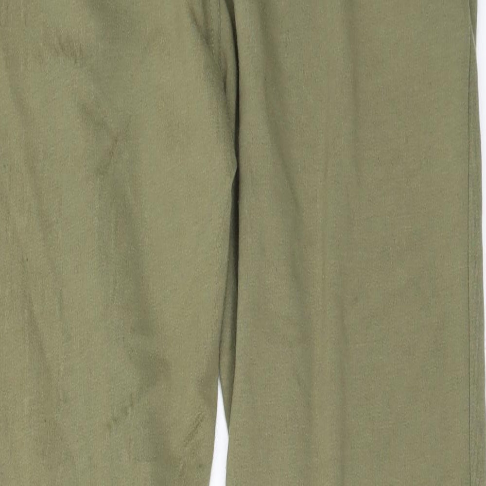 Missguided Womens Green   Jogger Trousers Size 10 L28 in