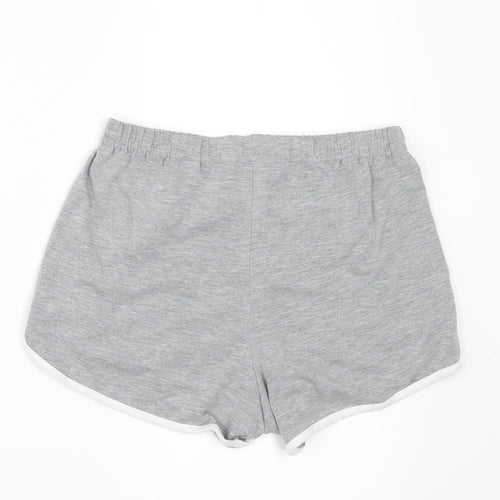 Boohoo Womens Grey   Hot Pants Shorts Size 8