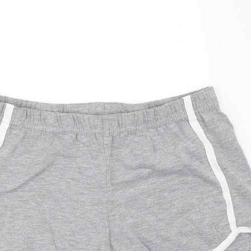 Boohoo Womens Grey   Hot Pants Shorts Size 8