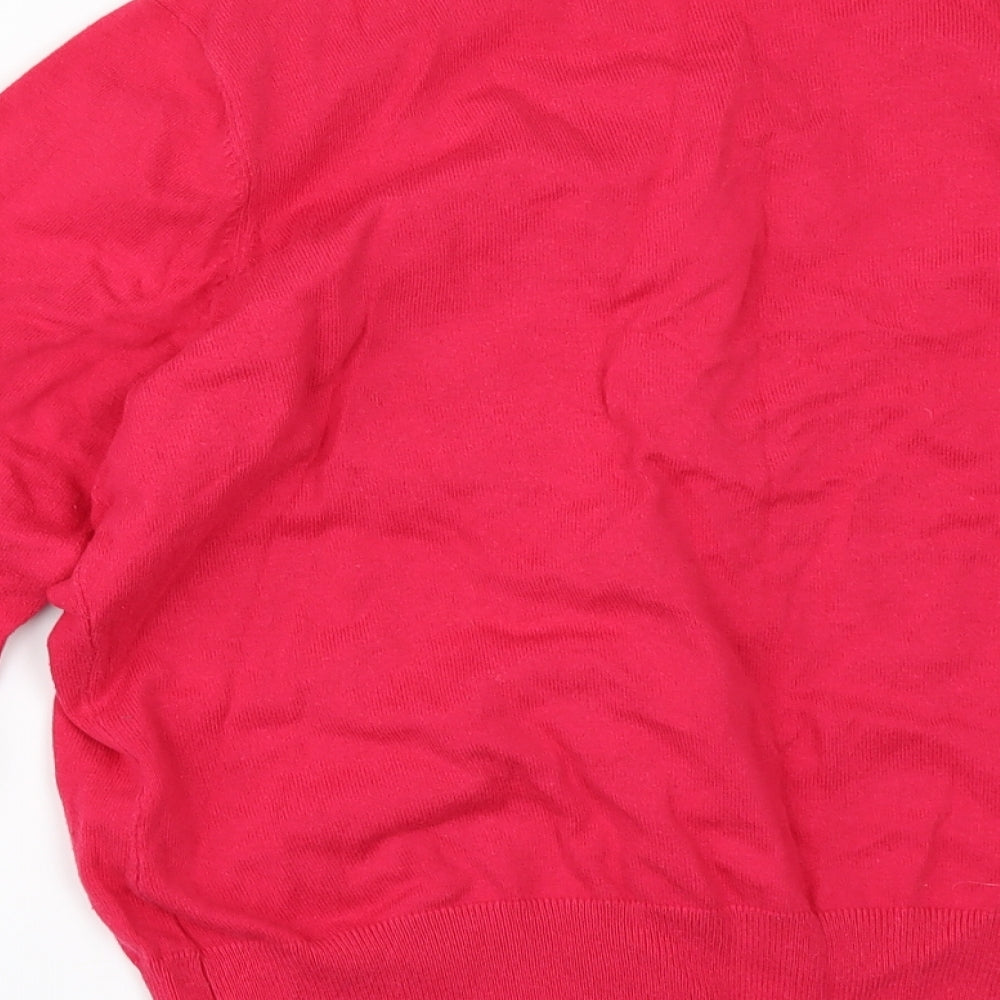 F&F Womens Red   Cardigan Jumper Size 18