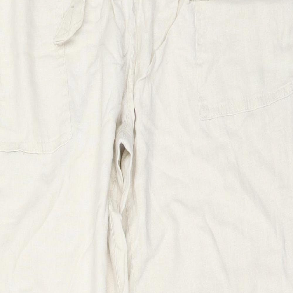 Primark Womens Beige   Trousers  Size 10 L27 in