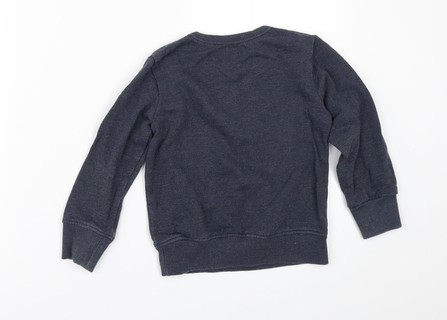 NEXT Boys Beige   Pullover Sweatshirt Size 2-3 Years  - BLAST OFF
