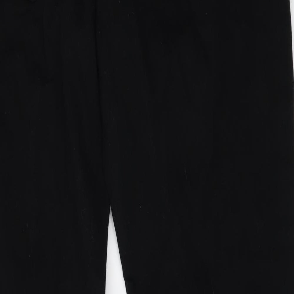 Denim & Co. Mens Black  Denim Straight Jeans Size 36 in L30 in