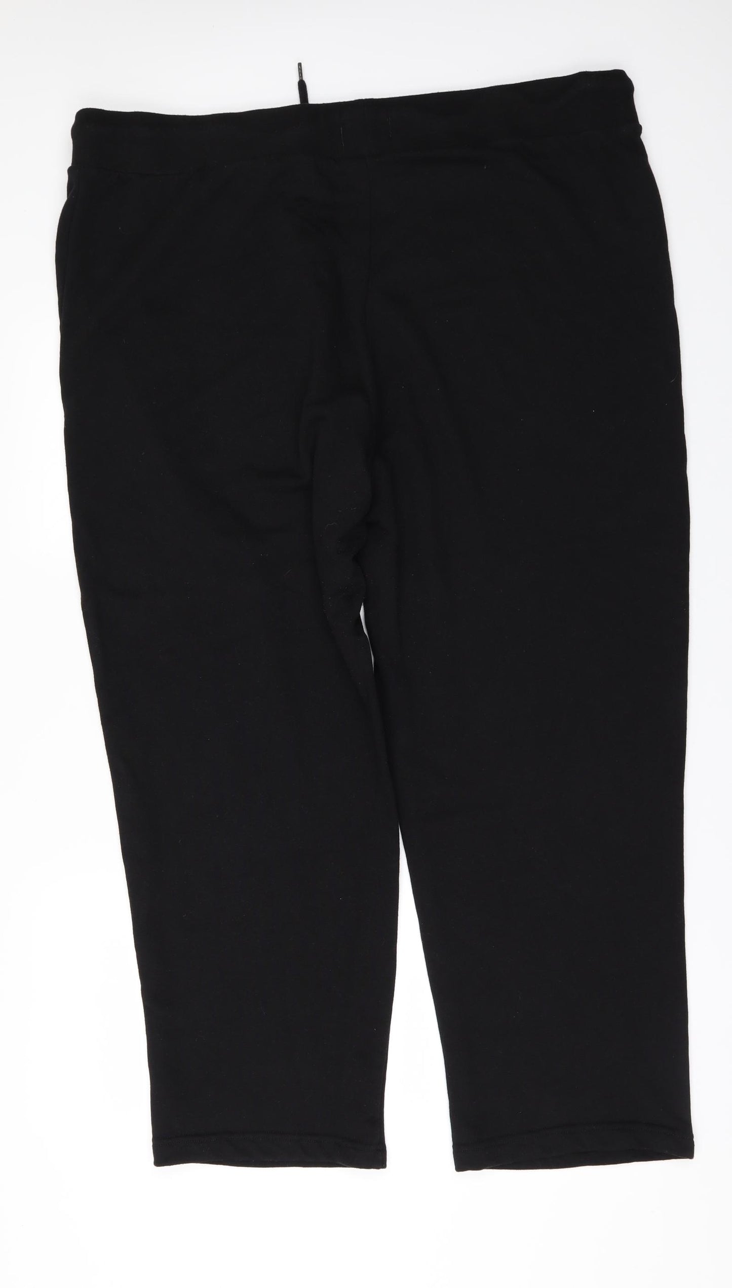 Yours Womens Black   Jogger Trousers Size 24 L28 in