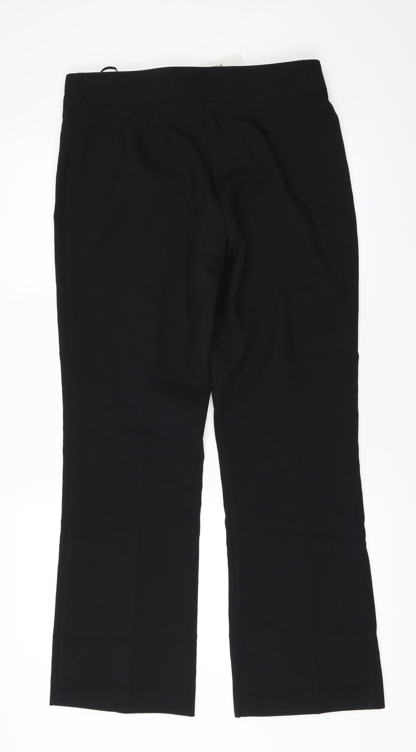 Papaya Womens Black   Trousers  Size 10 L26 in