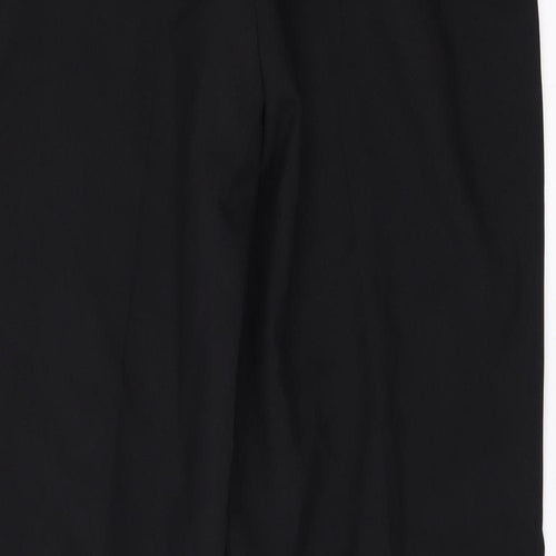 Papaya Womens Black   Trousers  Size 10 L26 in
