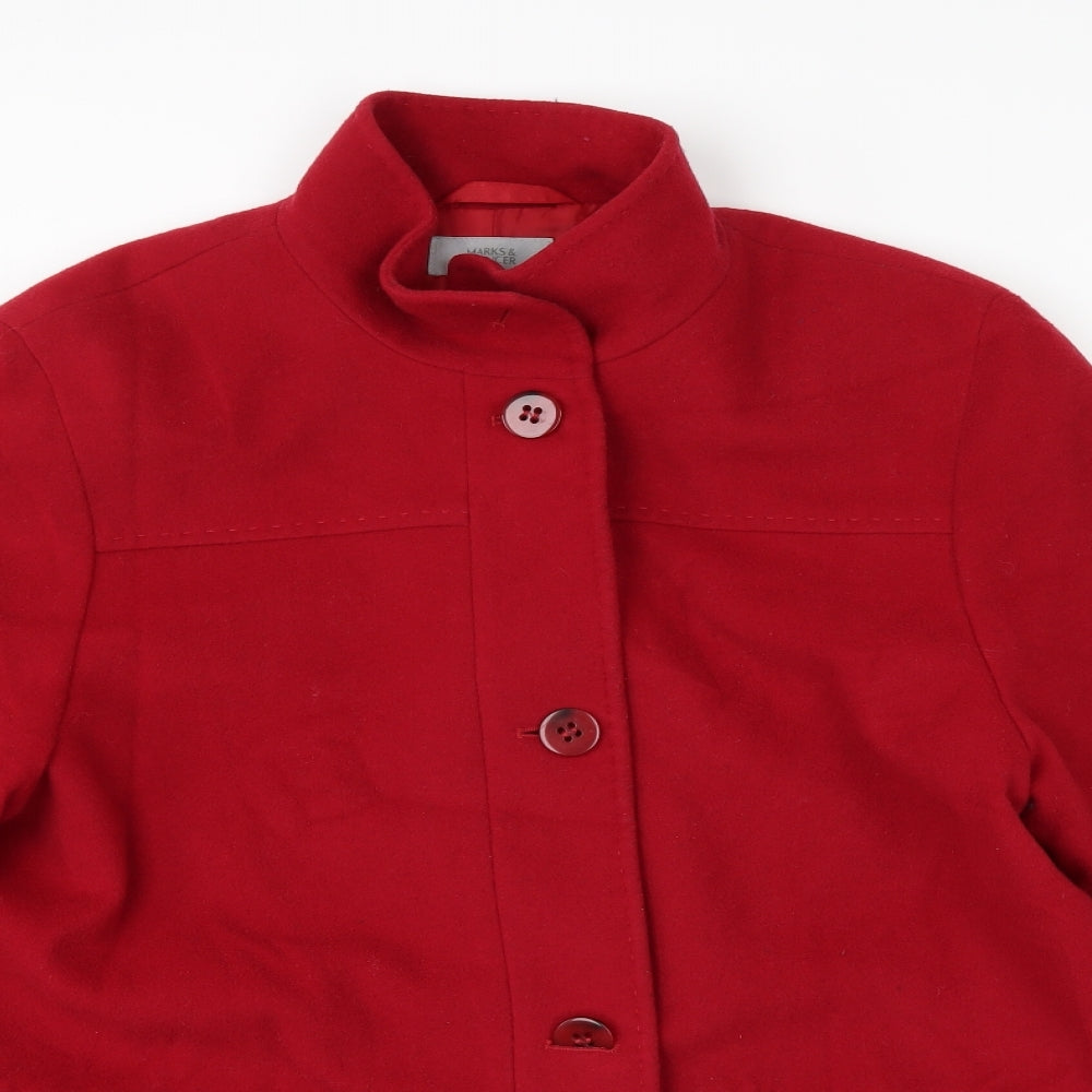 Marks and Spencer Womens Red   Jacket  Size 14