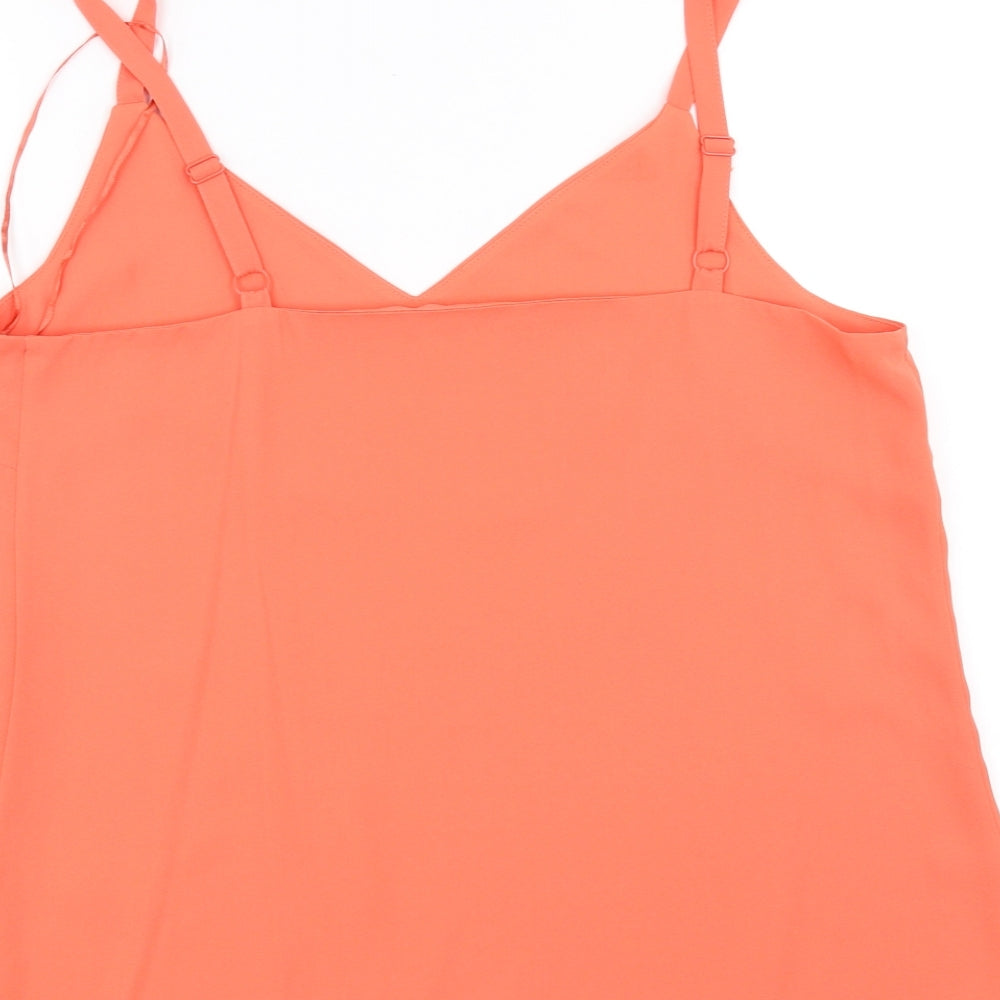 F&F Womens Orange   Basic Blouse Size 12