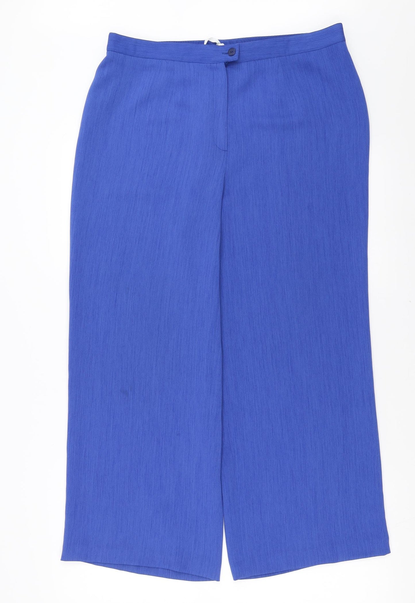 Fisser Womens Blue   Trousers  Size 34 in L25 in - cropped