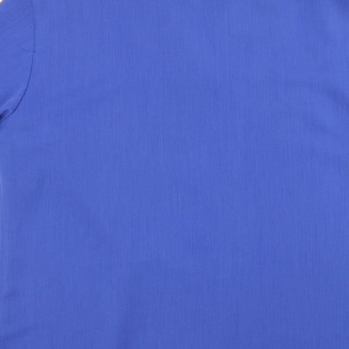 Fisser Womens Blue   Basic Blouse Size 12