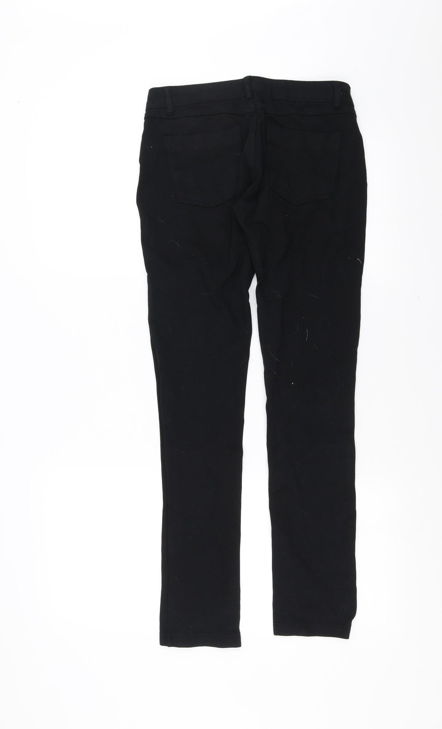 Shinestar Womens Black  Denim Skinny Jeans Size L L30 in