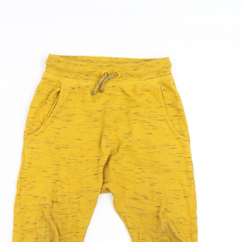 George Boys Yellow   Jogger Trousers Size 3-4 Years - Dinosaur