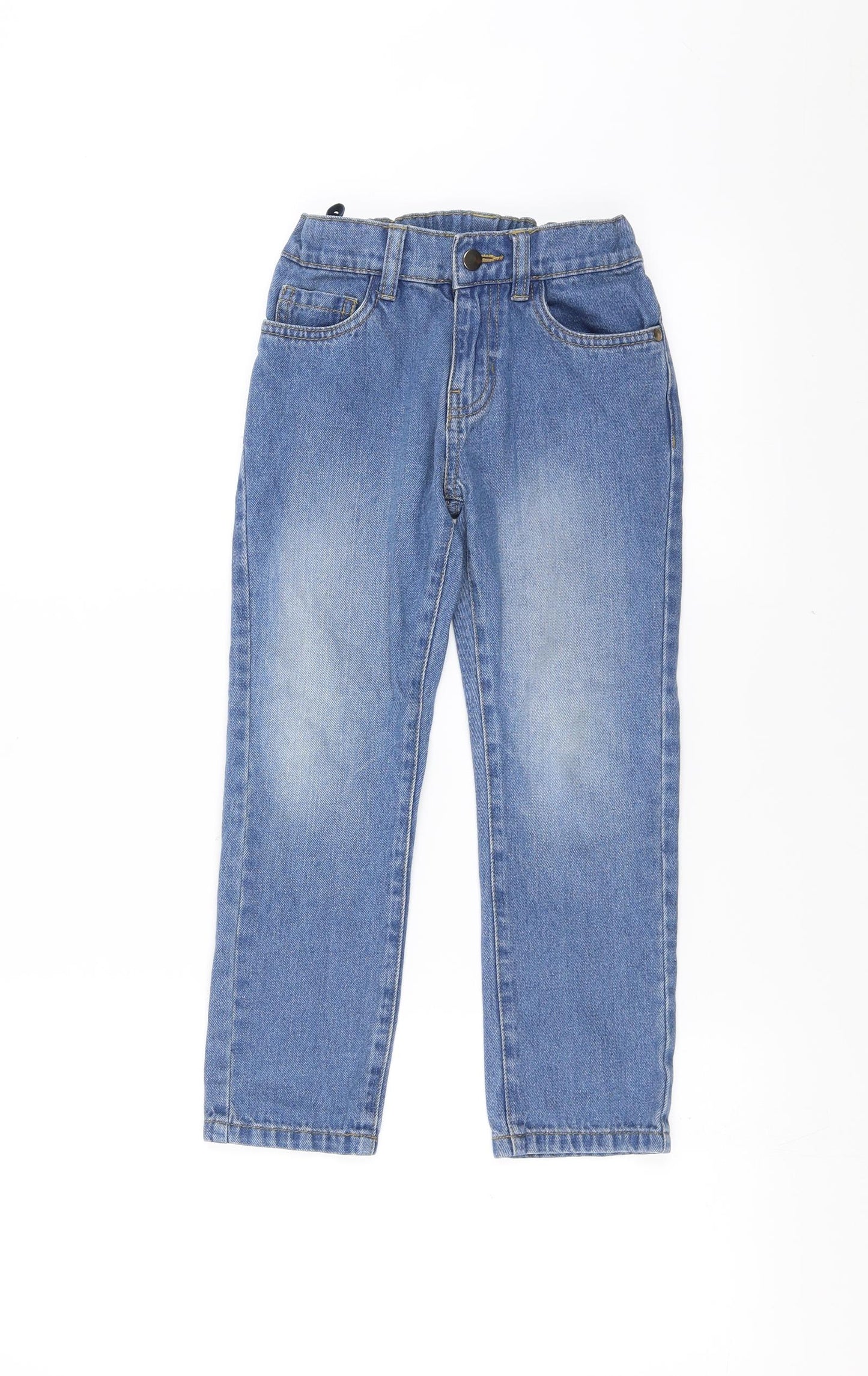 pep&co Boys Blue  Denim Straight Jeans Size 6-7 Years
