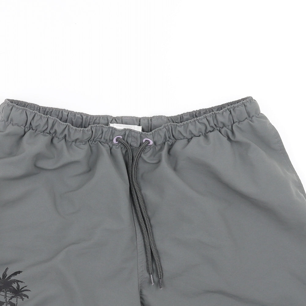 DECATHLON Mens Grey   Bermuda Shorts Size L - Swim Short