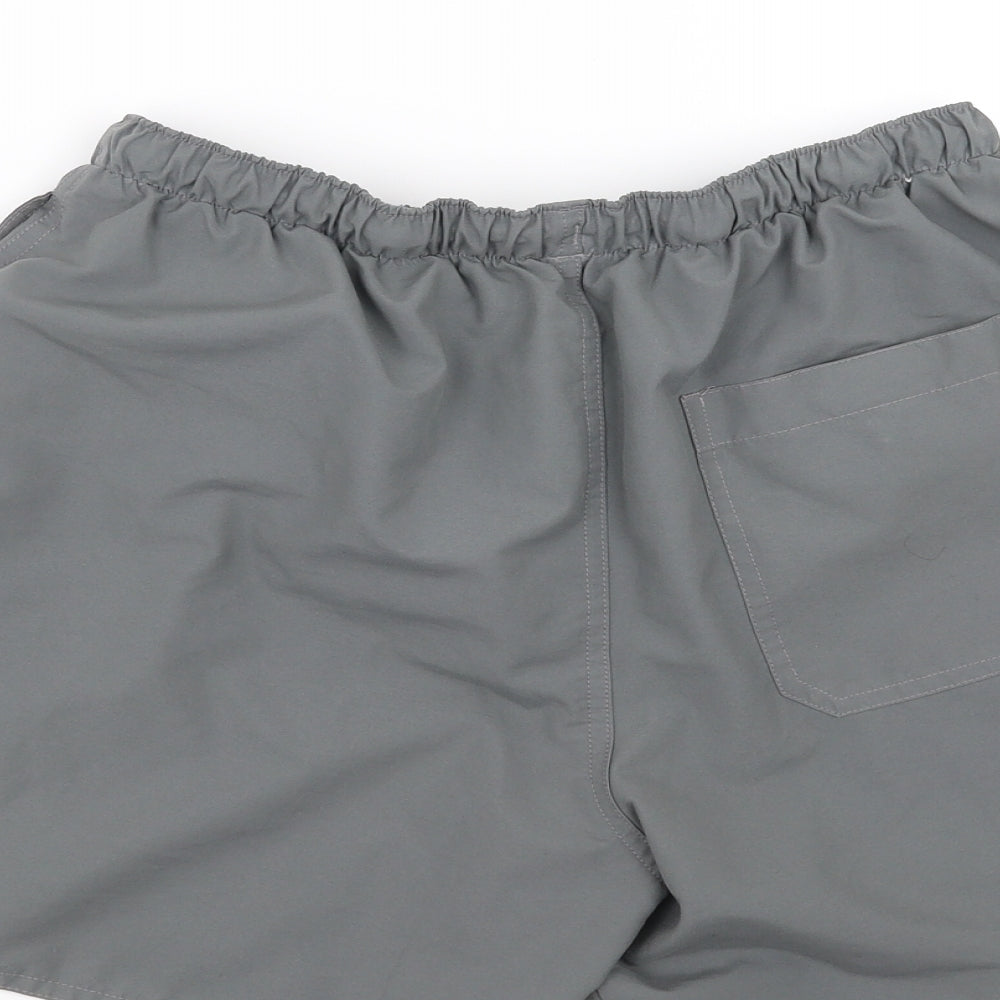 DECATHLON Mens Grey   Bermuda Shorts Size L - Swim Short