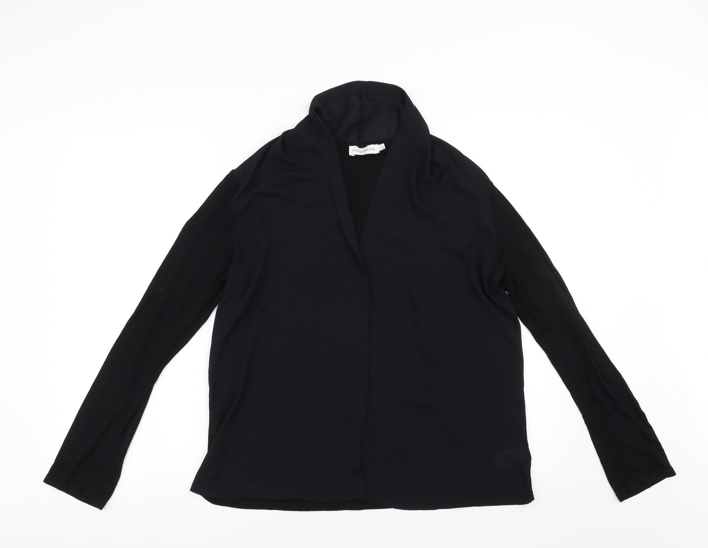 Paraphrase Womens Black   Basic Blouse Size L