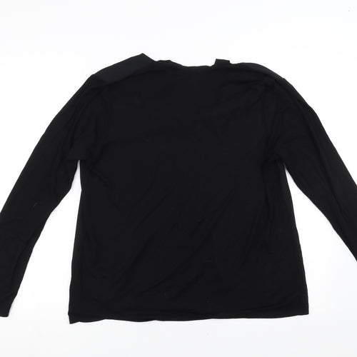 Paraphrase Womens Black   Basic Blouse Size L