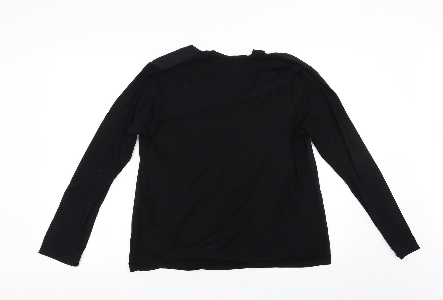 Paraphrase Womens Black   Basic Blouse Size L
