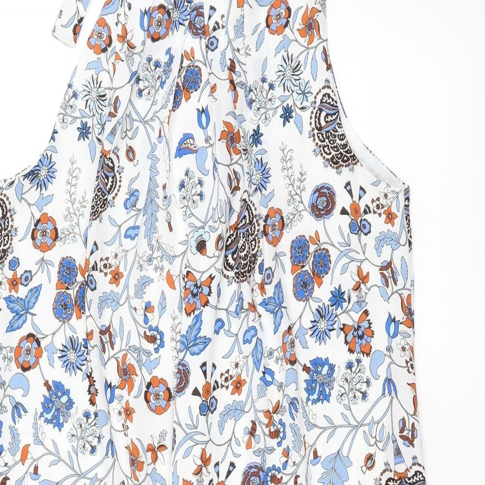H&M Womens Multicoloured Floral  Trapeze & Swing  Size 12